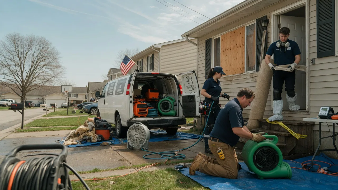 Water Damage Restoration in Towanda, KS near me
